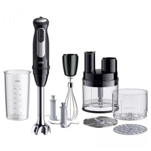 ხელის ბლენდერი Braun MQ55755MBK MultiQuick 5 Pro, 1000W, 0.6L, Hand Blender, Black