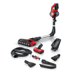 მტვერსასრუტი Bosch BCS711PET, 800W, 0.3L, Vacuum Cleaner, Red/Black