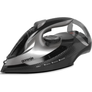 ორთქლის უთო Gorenje SIH3200BKS, 3200W, 0.42L, Steam Iron, Black/Grey